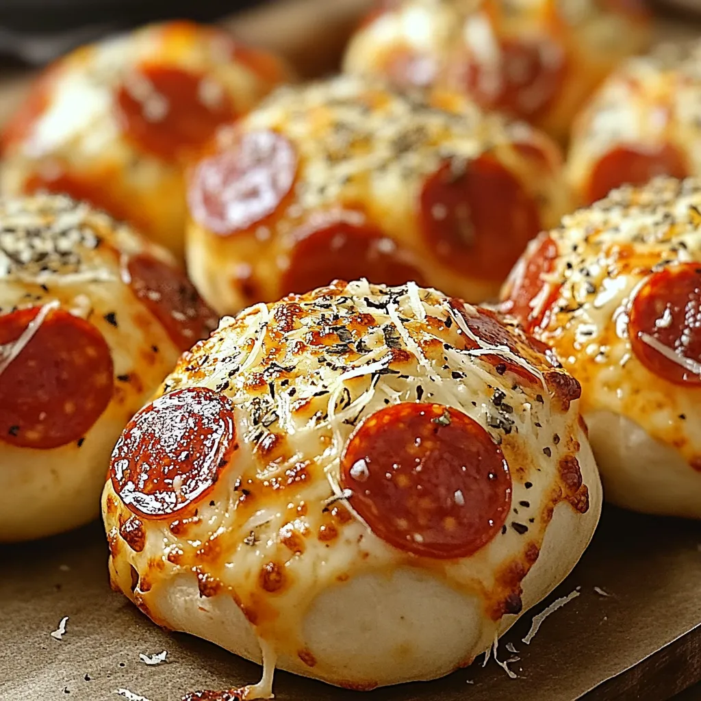Easy cheesy pepperoni bombs, a fun and delicious snack for parties or game days.