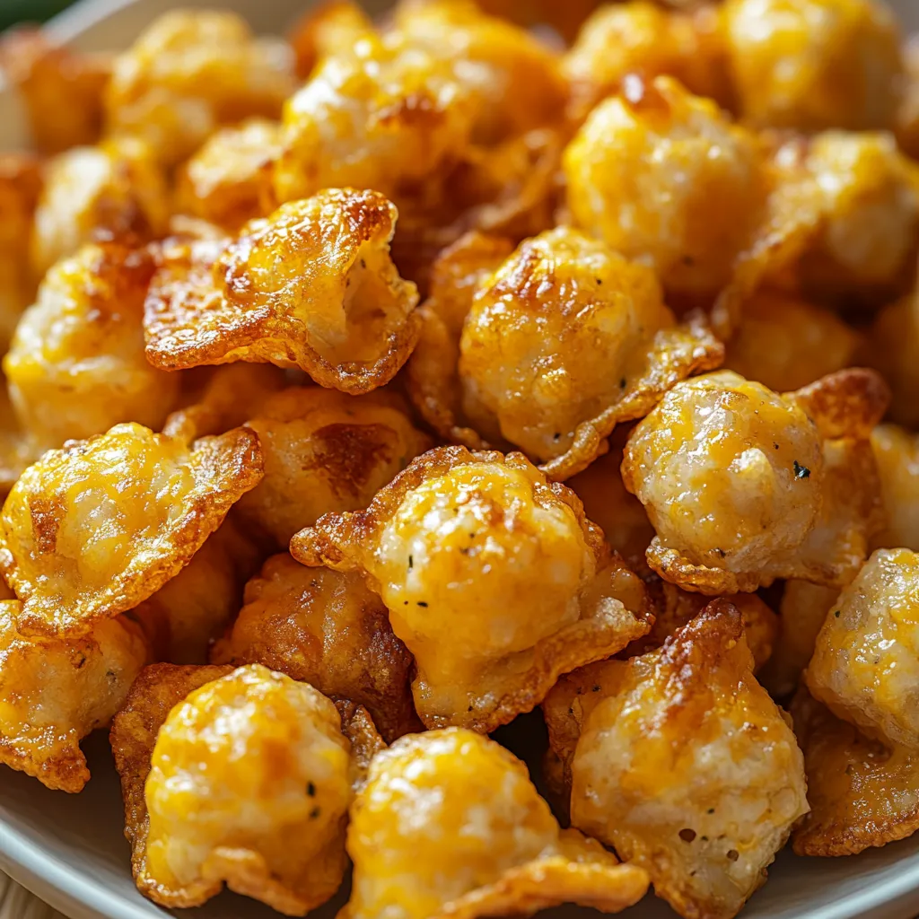 Golden baked Iowa bites, packed with cheesy corn filling, perfect for gatherings.