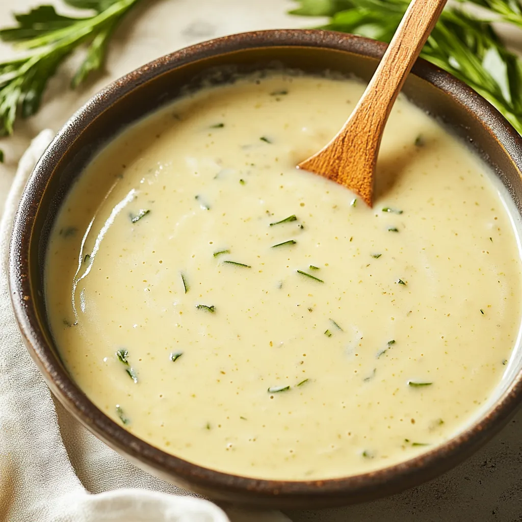 Velvety white wine sauce with a rich texture, perfect for boosting any dish.