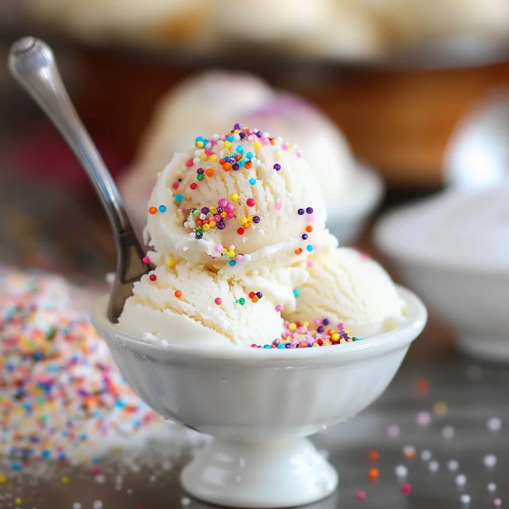 Easy snow ice cream recipe using fresh snow and a few pantry staples for a quick dessert.