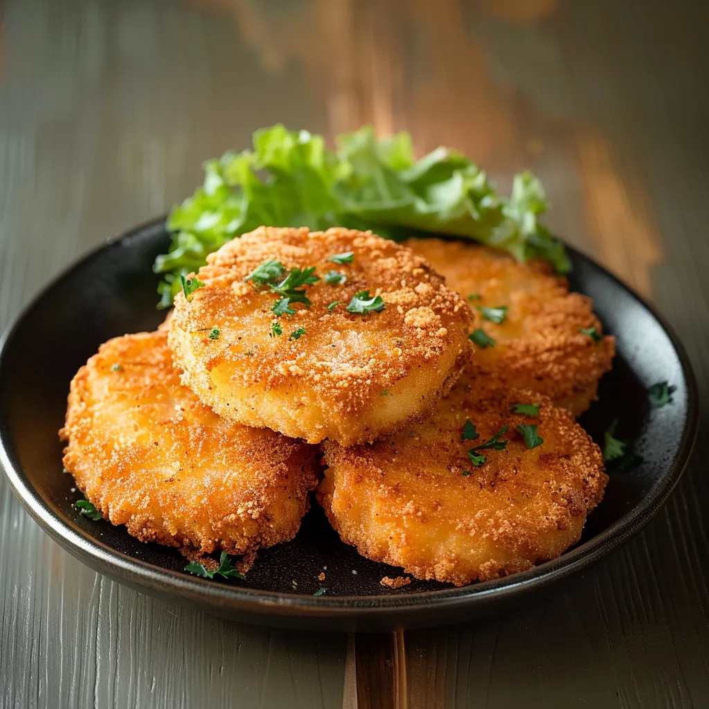 Crunchy panko-coated potato korokke, perfect as a savory snack.