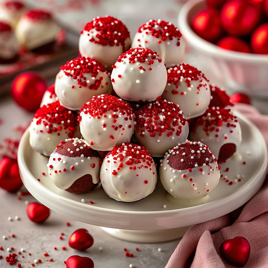 Red Velvet Cake Balls