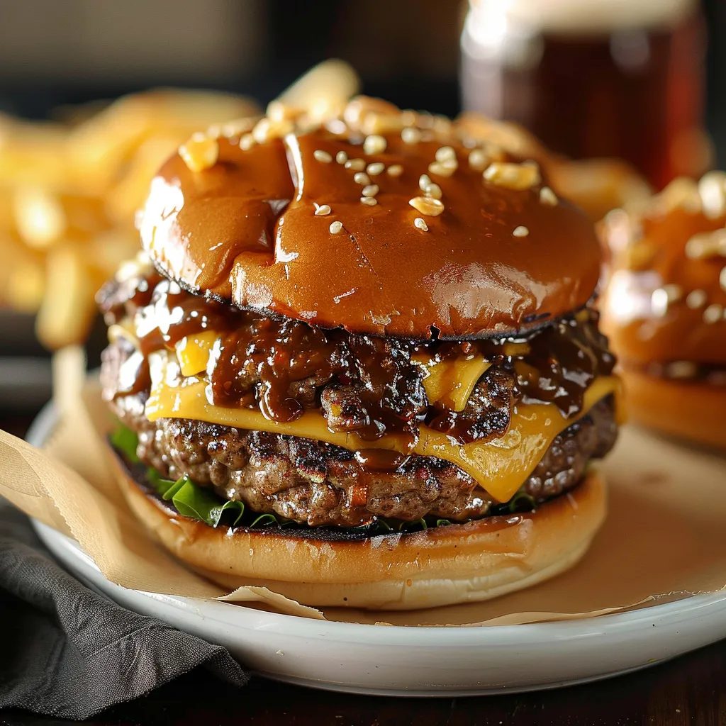 Crispy-edged smash burgers packed with flavor, perfect for burger lovers.