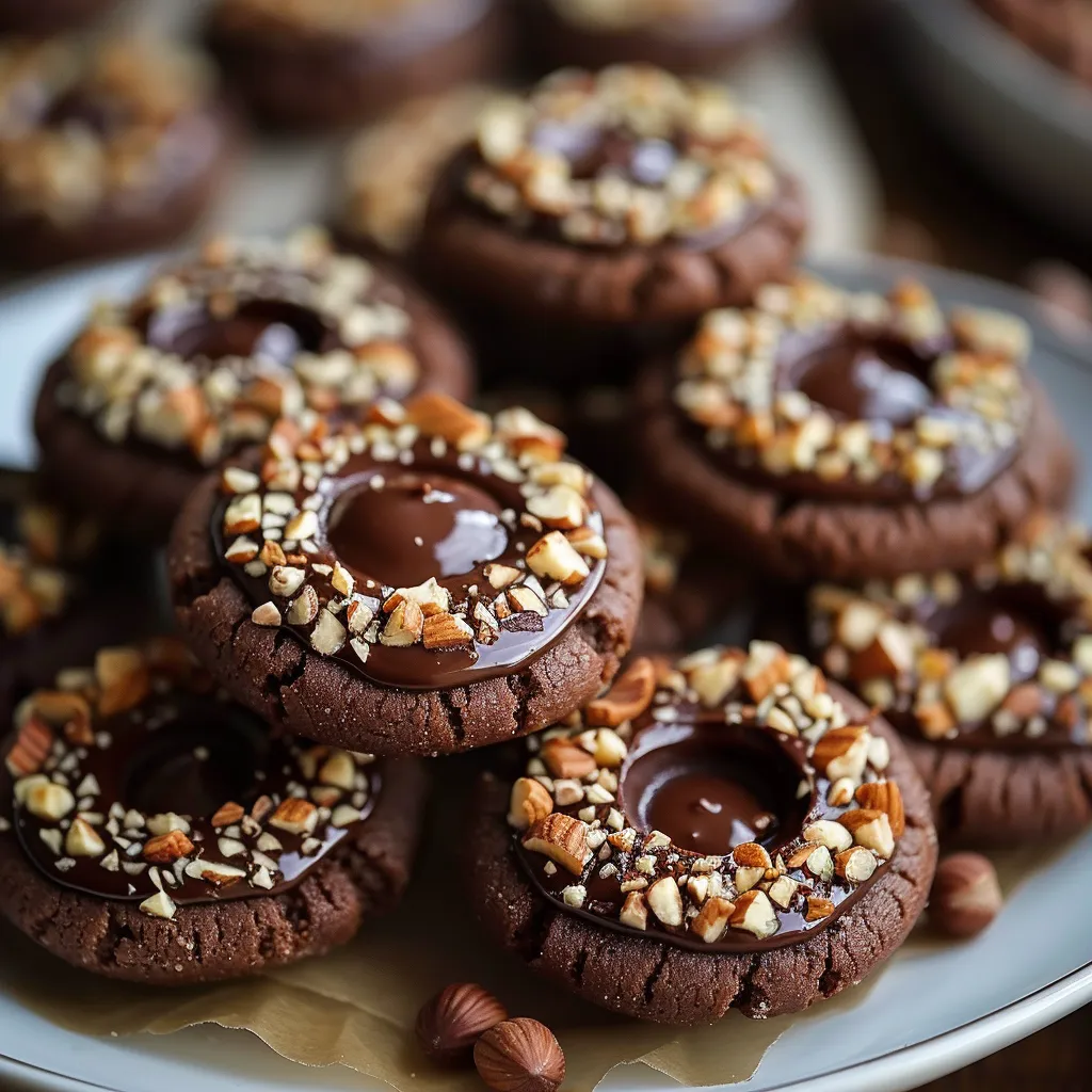Hazelnut Chocolate Cookies