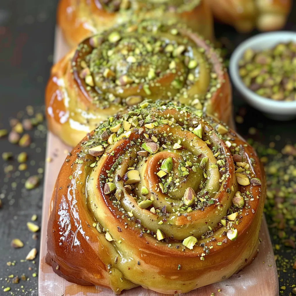 Delicious Pistachio Buns