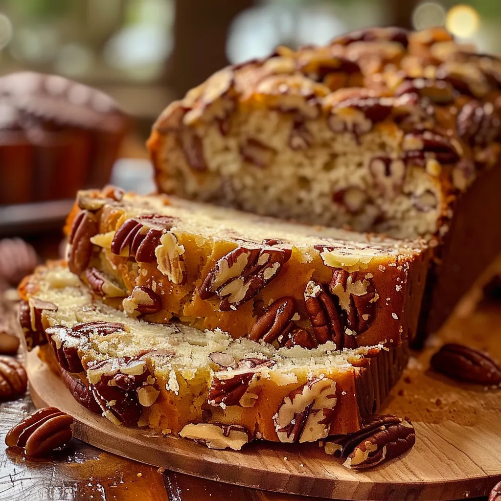 Sweet Alabama Pecan Bread