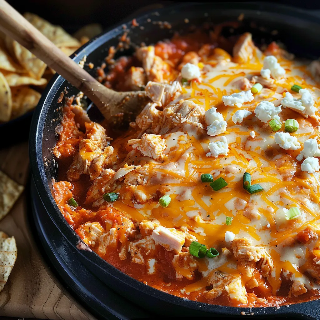 A delicious meal of chicken and cheese in a bowl.