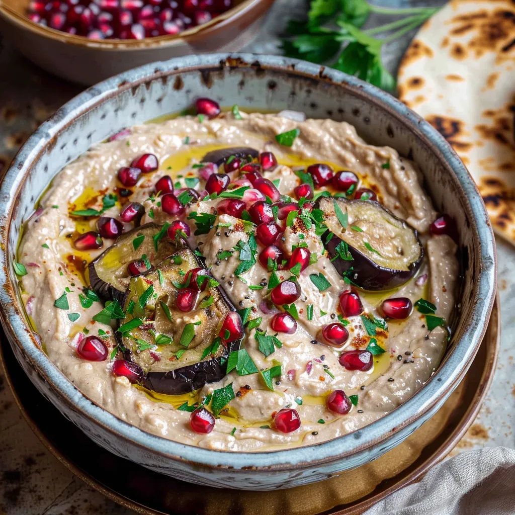 A bowl of food with pomegranate seeds and pumpkin seeds.