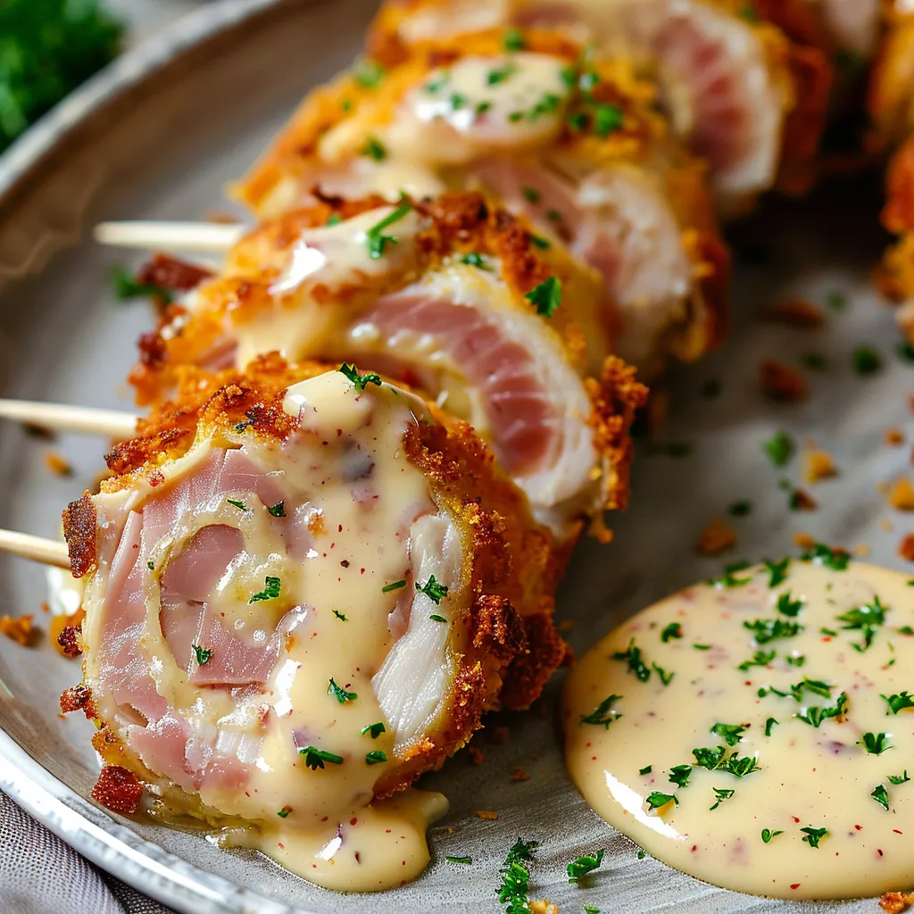 Chicken dish with rich sauce on a plate.
