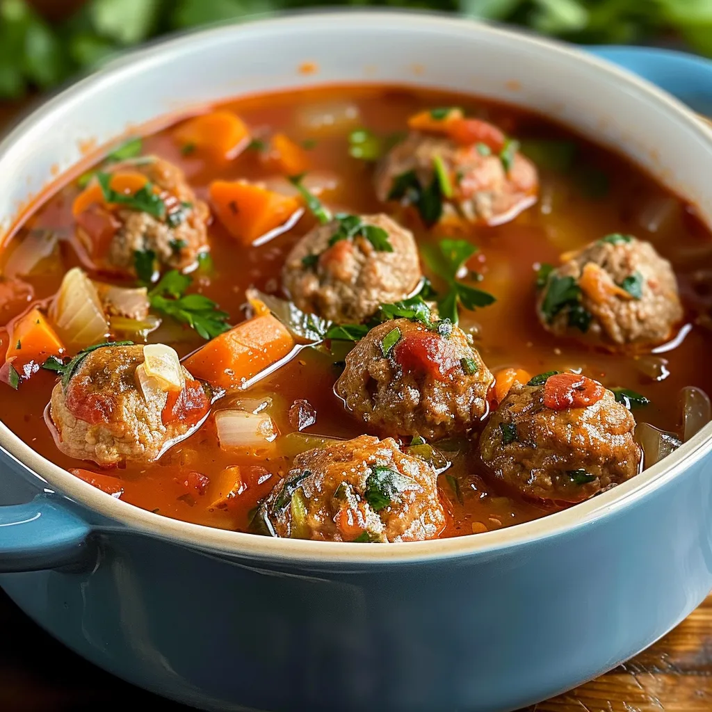 A bowl of meatballs in a red sauce.