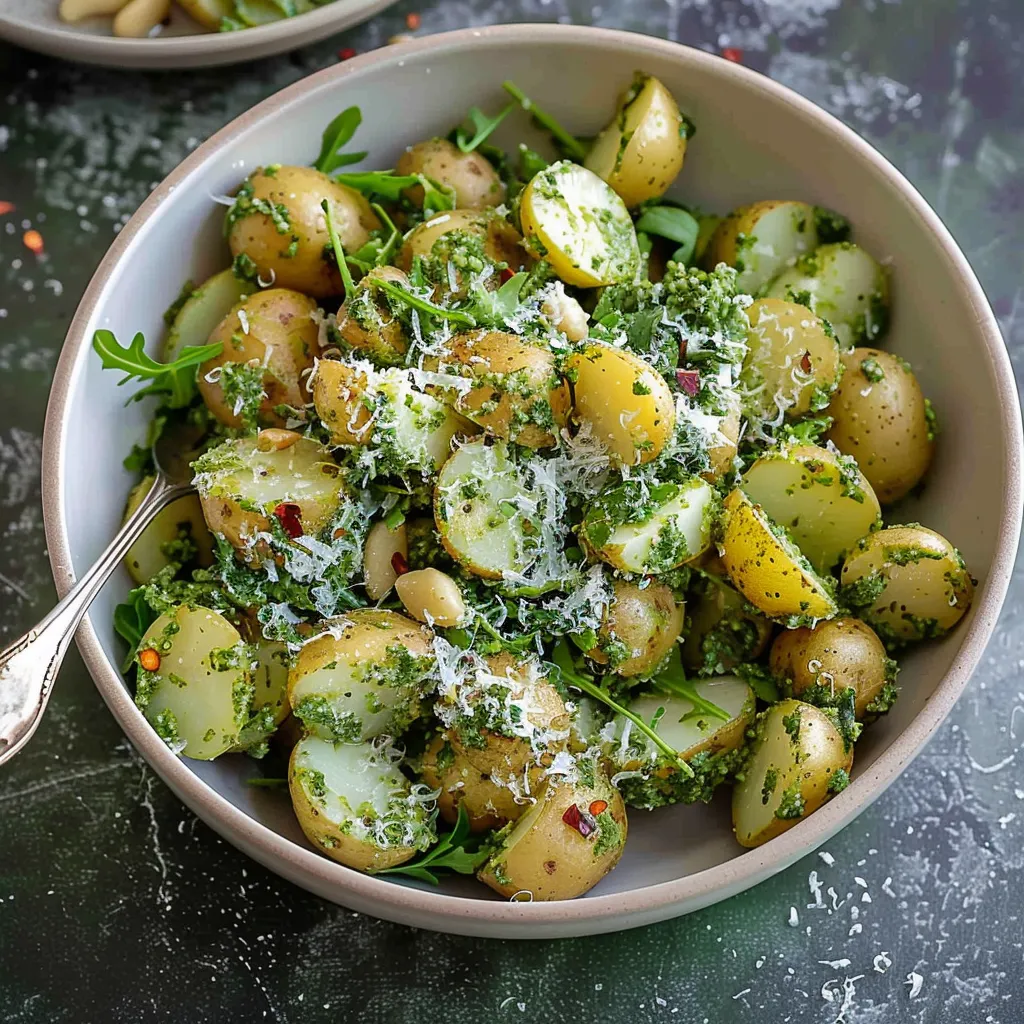 A bowl of vegetables with potatoes, green beans, and other vegetables.