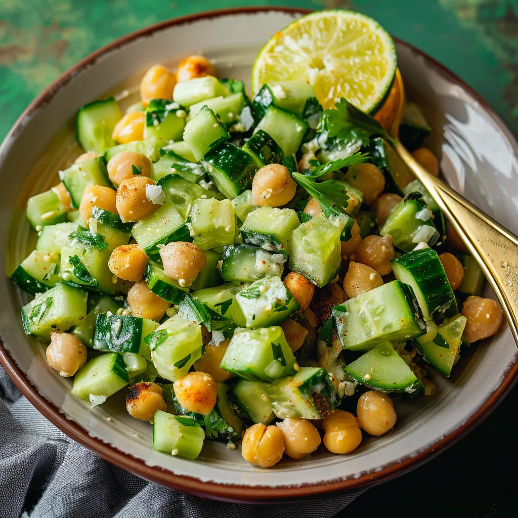 A bowl of vegetables with a spoon in it.