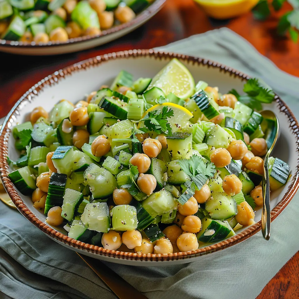 A bowl of vegetables with a spoon in it.