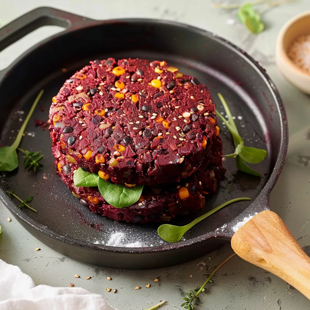 A pan of food with a spoon in it.