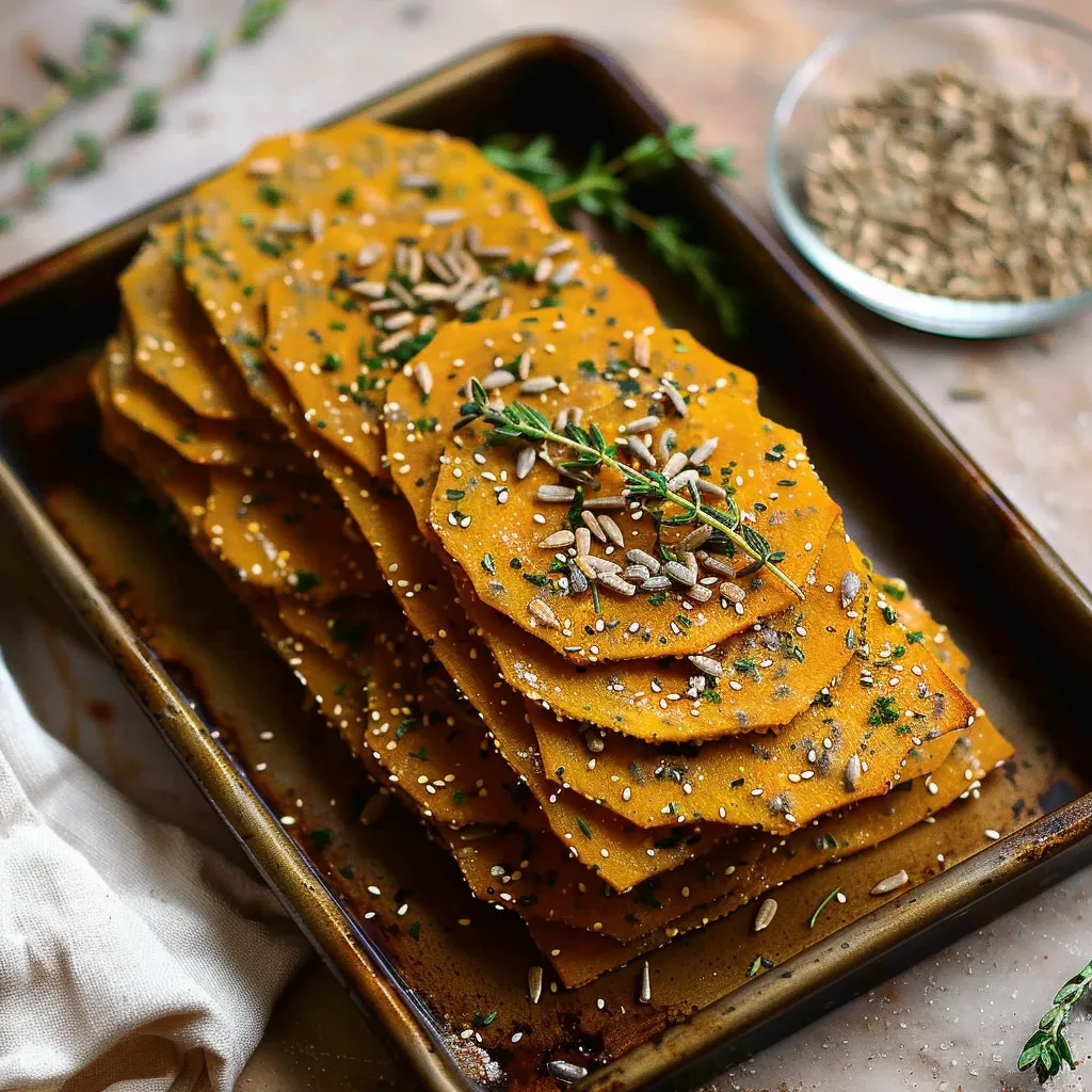 A pan of food with seeds on top.