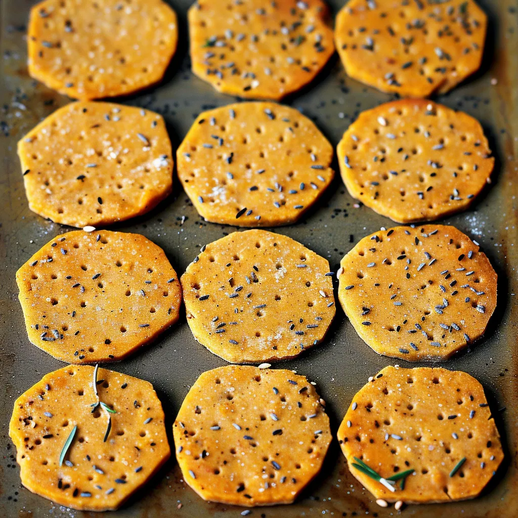 A tray of food with a sprig of parsley on top.