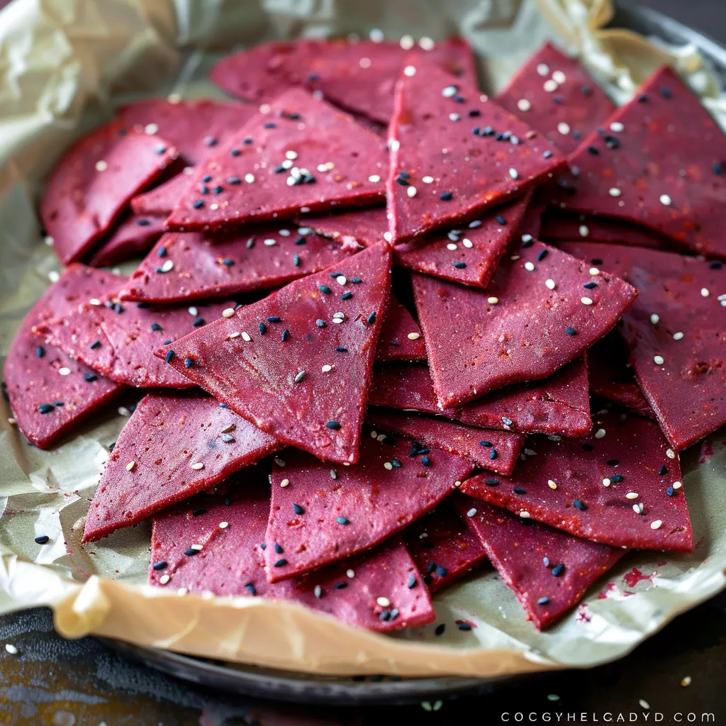 A plate filled with seasoning-topped crackers.
