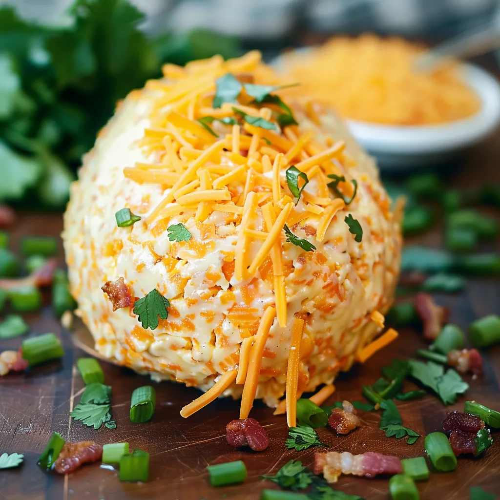 A bowl of cheese and bacon.