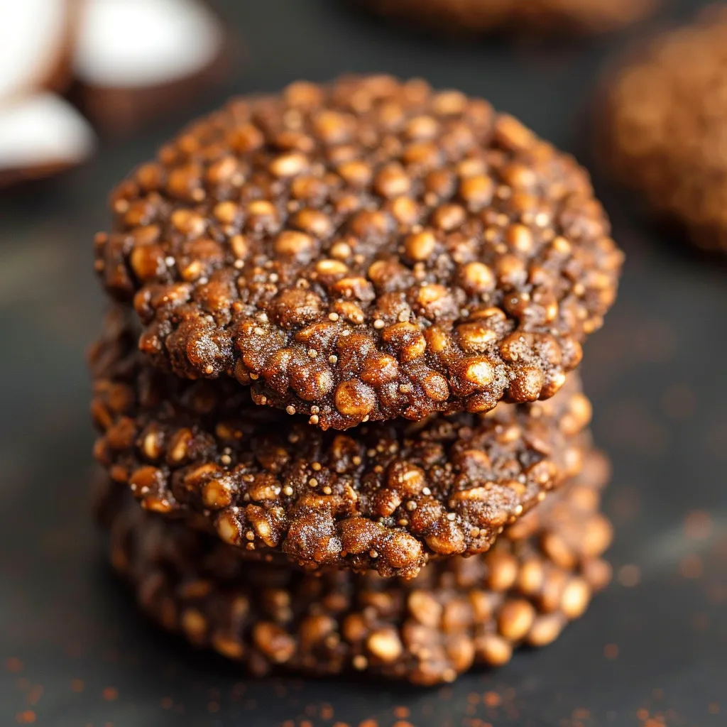 A bright stack of crunchy cookie bites.