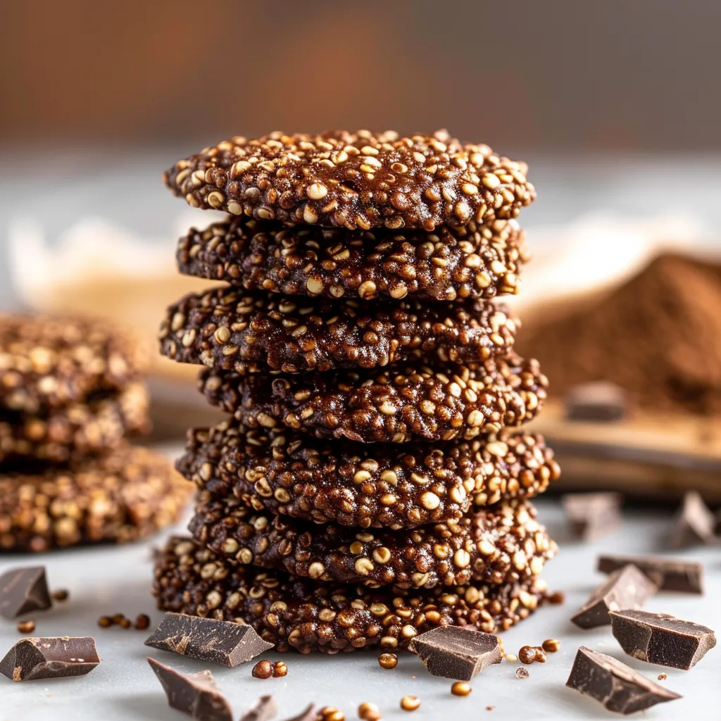 Chocolate chip cookies with nuts on top.
