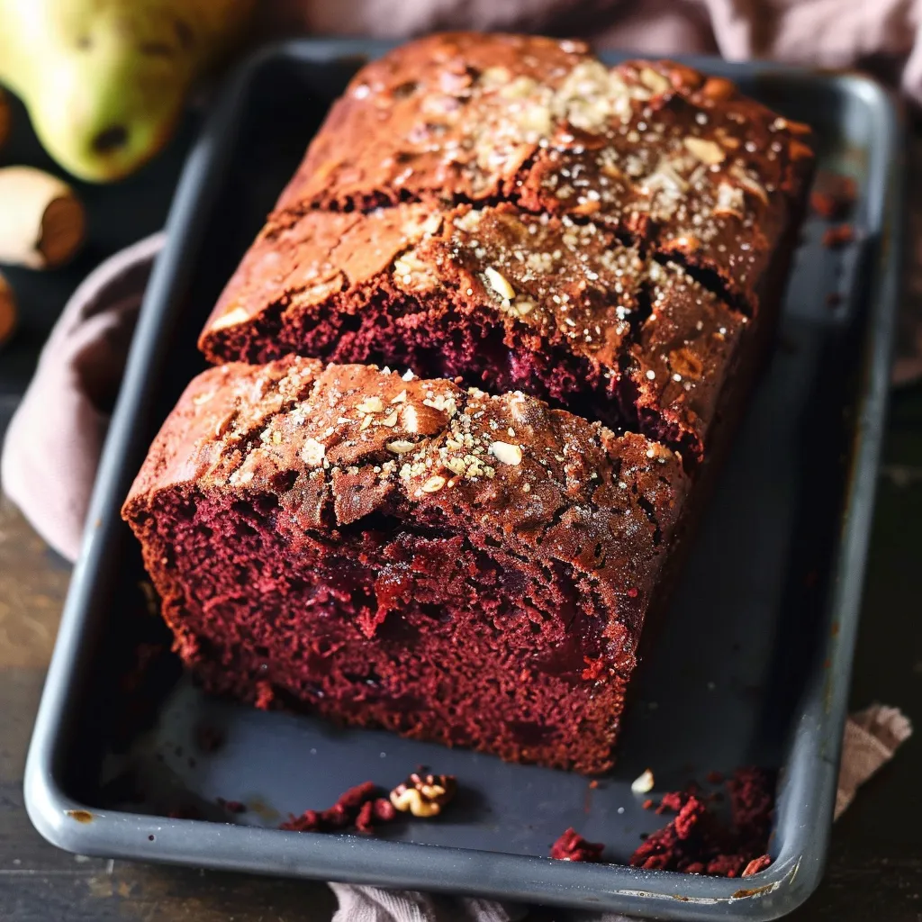 A loaf of bread with chocolate chips.