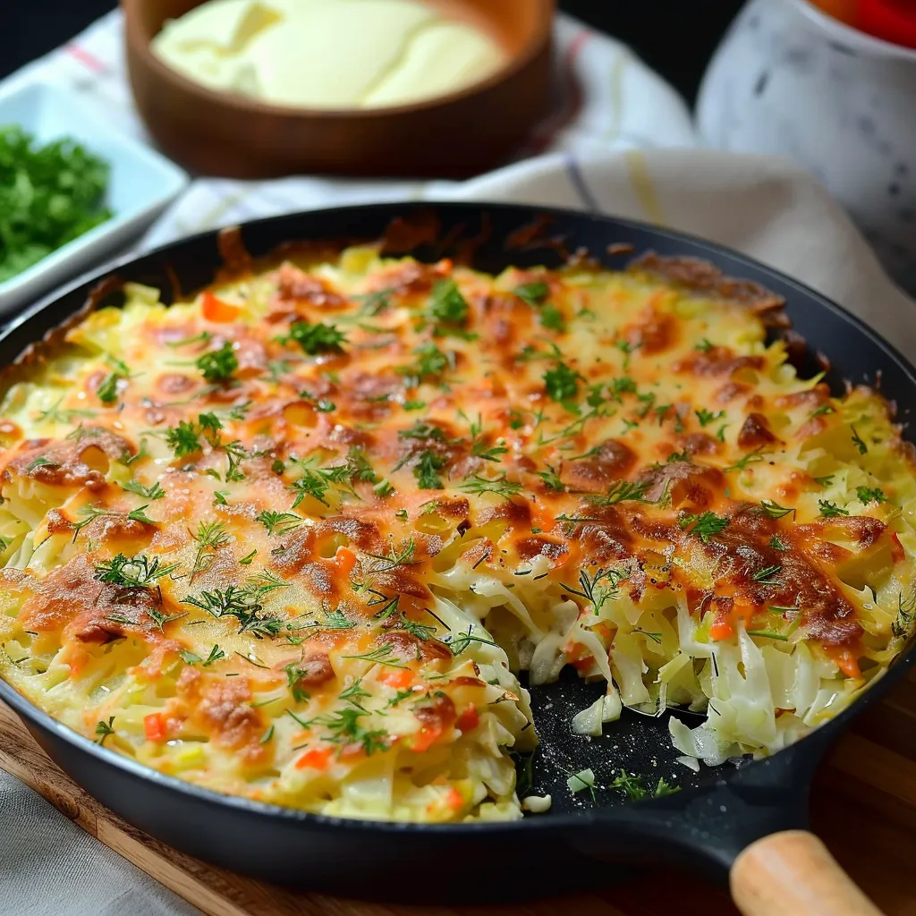 A pan of food with a wooden spoon in it.