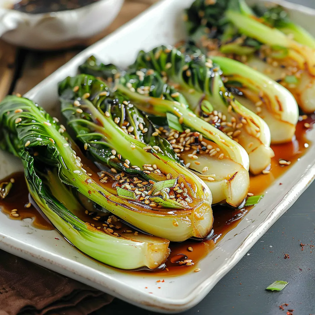 A plate of food with a sauce on it.