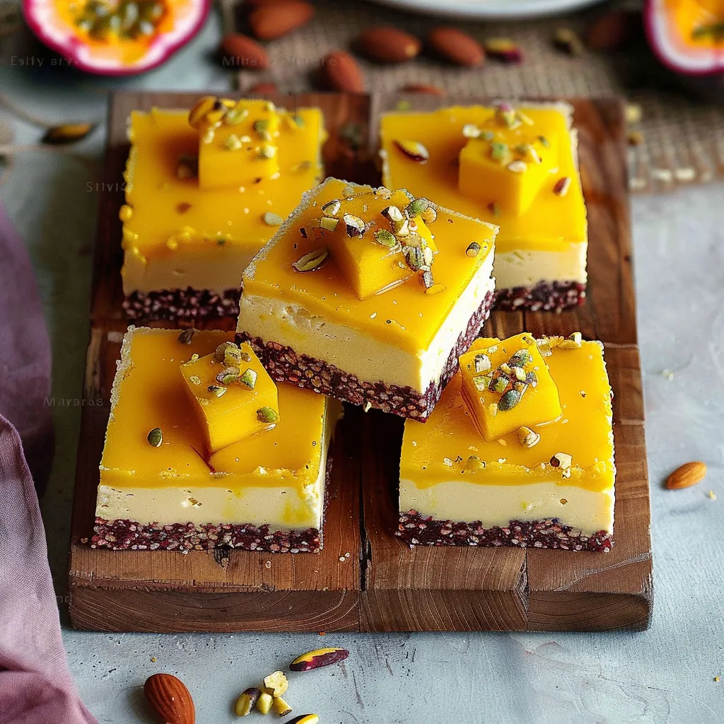 A plate of dessert with a slice missing.