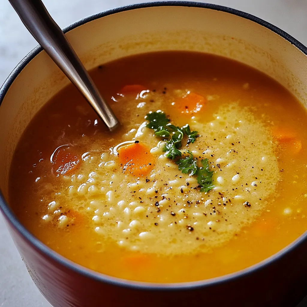 Soothing star pasta swimming in golden broth with a sprinkle of Parmesan, making for the ultimate comfort bowl.