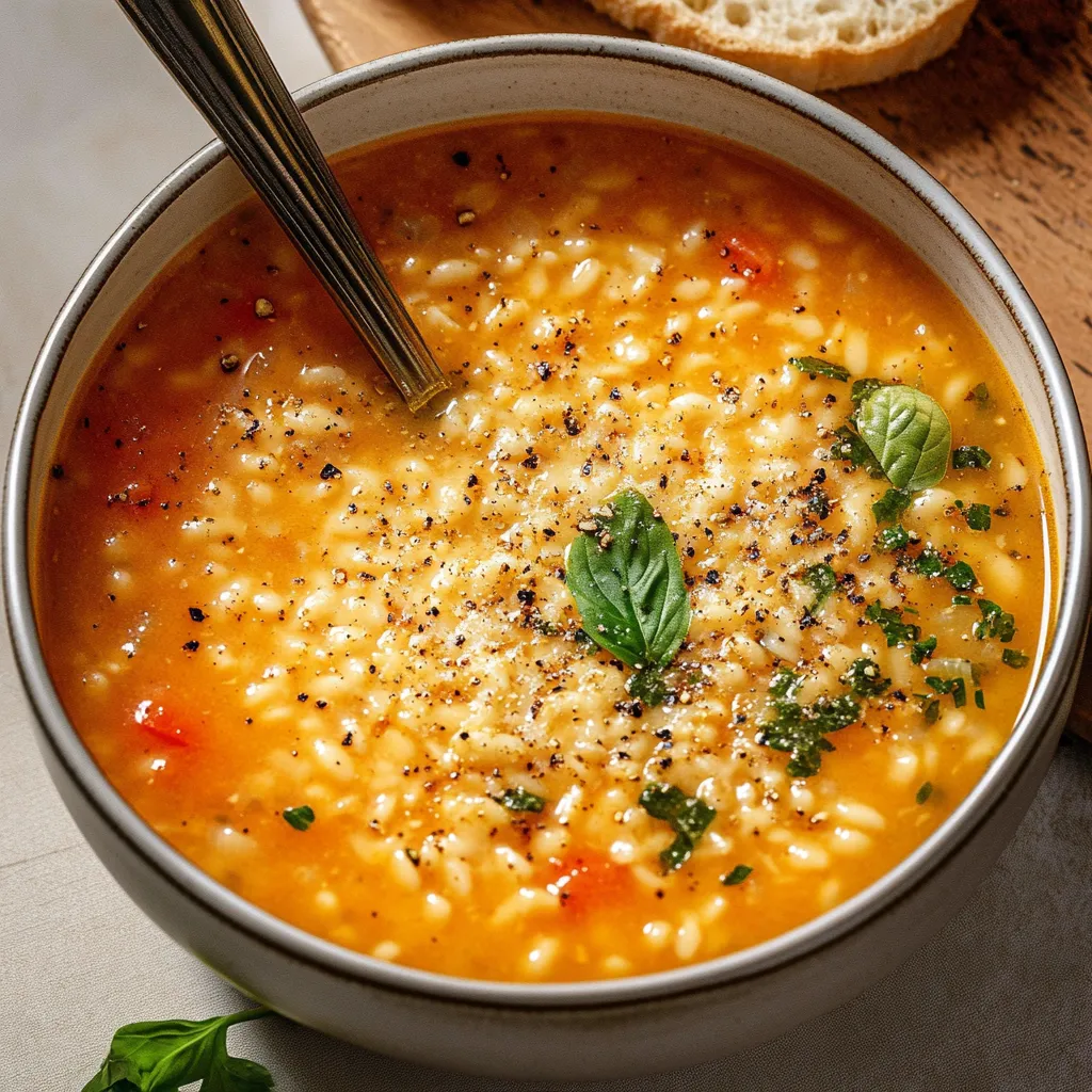 Warming bowl of tiny star pasta swimming in rich broth topped with freshly grated Parmesan, the ultimate comfort food.