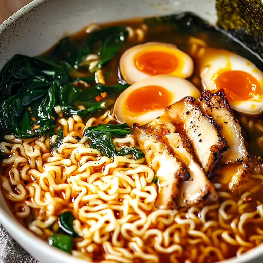 Homemade ramen recipe with Gordon Ramsay's twist, combining bold flavors and fresh ingredients.