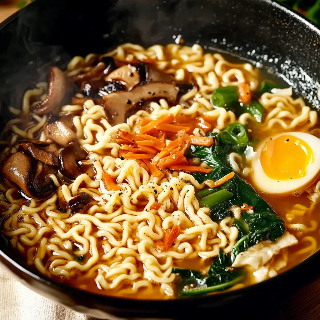 Gordon Ramsay-inspired ramen, a delicious noodle soup with a gourmet touch.