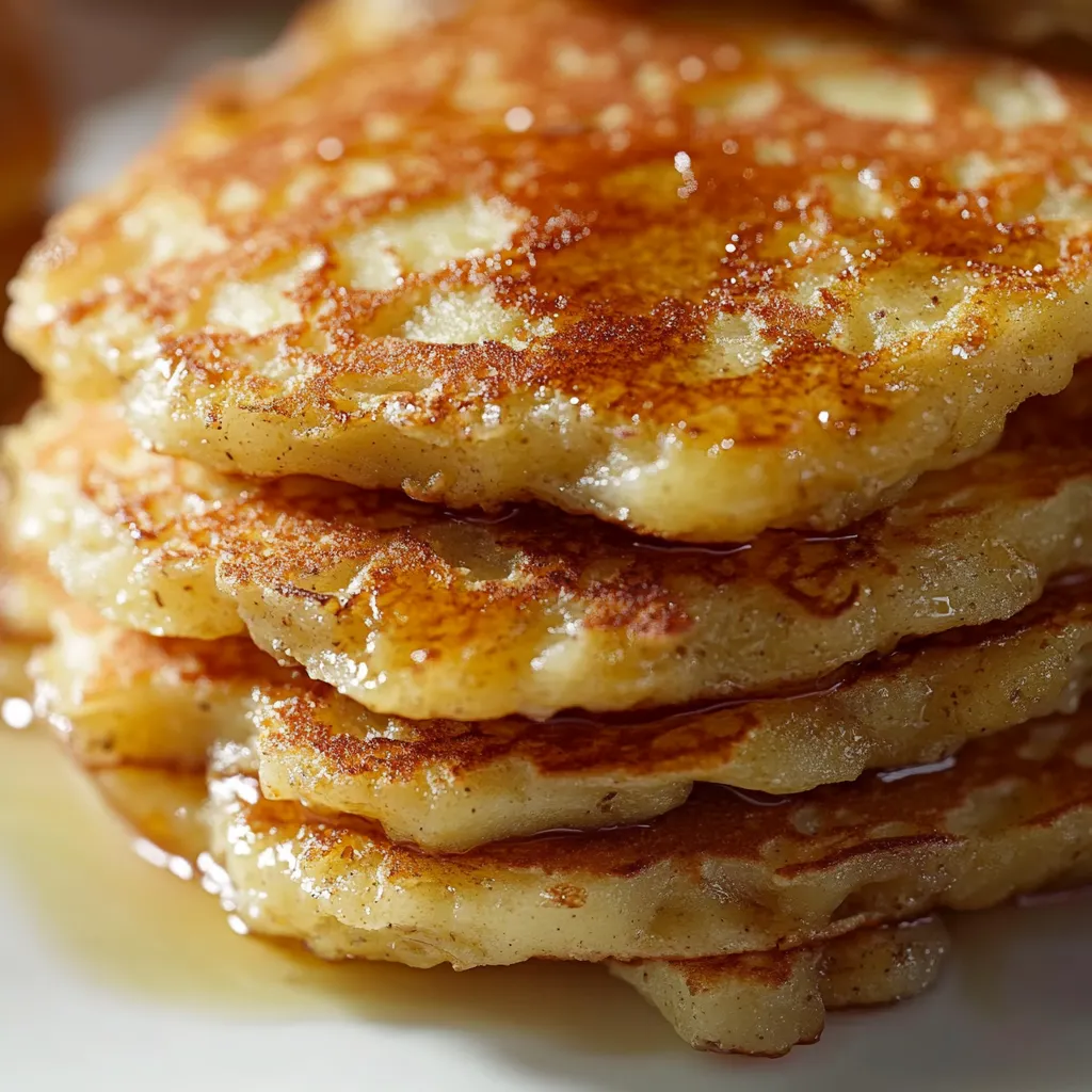 Golden and crispy potato pancakes, traditional and delightful for any time of day.