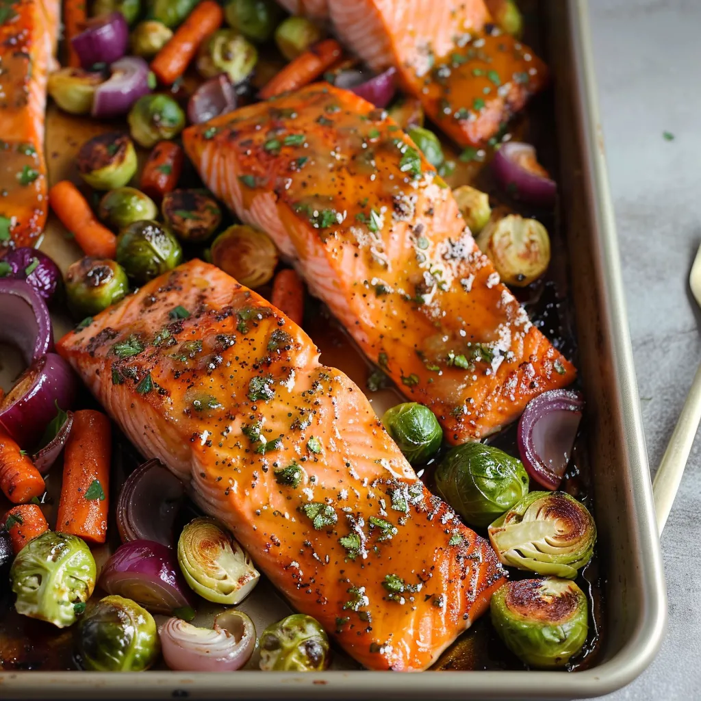 Maple Dijon Salmon Meal
