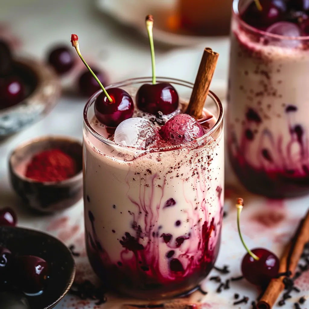 Earl Grey Cherry Drink