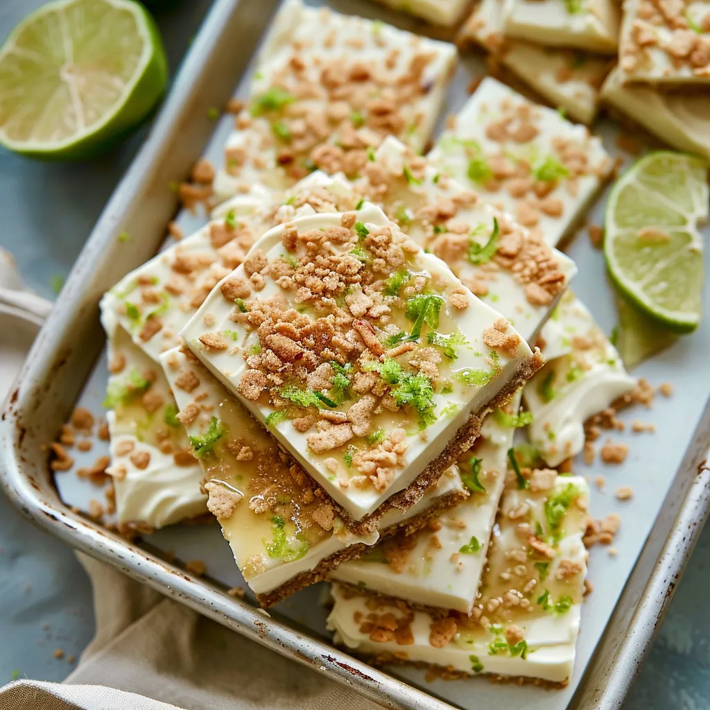 A tray of chilled desserts with slices of pie and cheesecake.