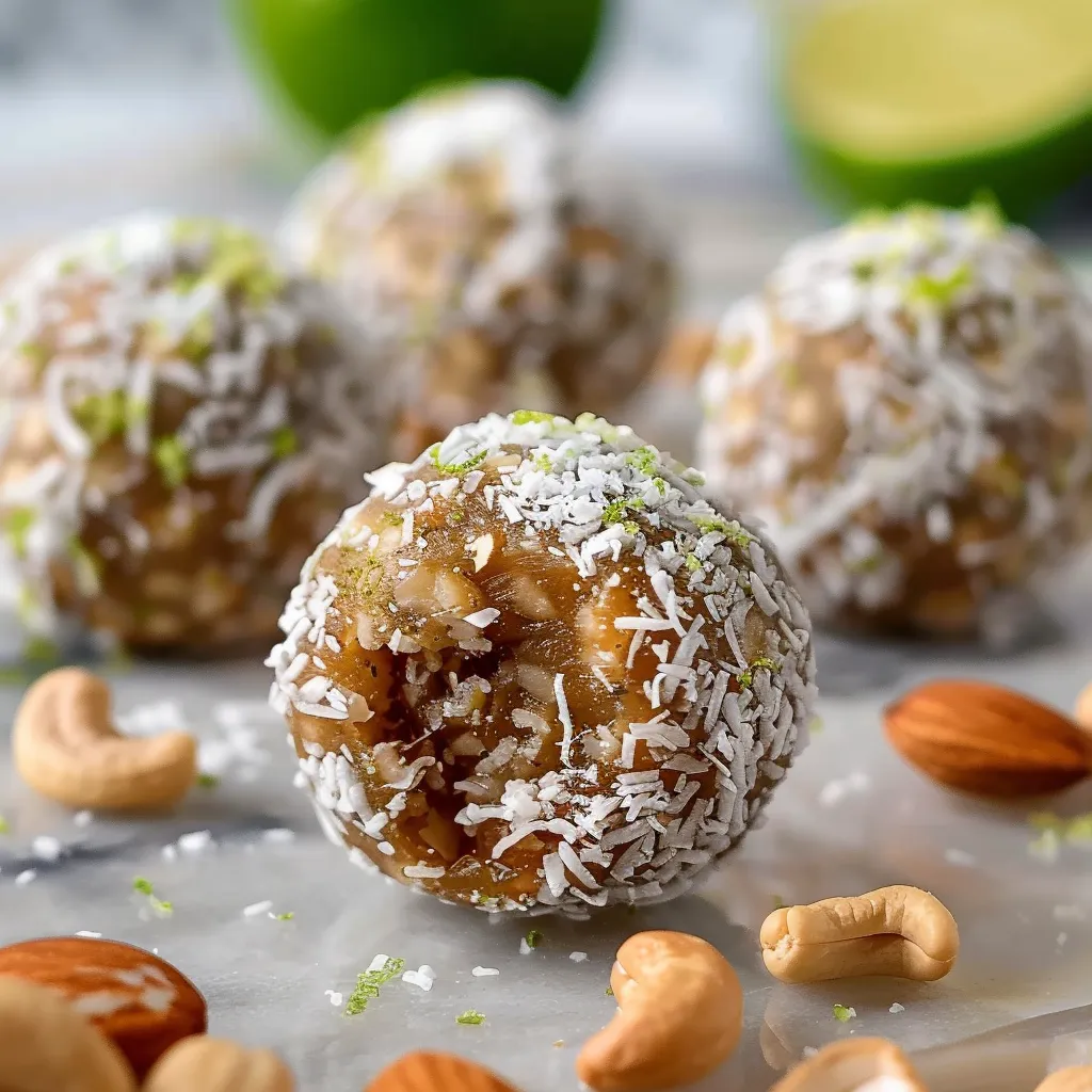 A dish with lime wedges and nuts beside snacks.
