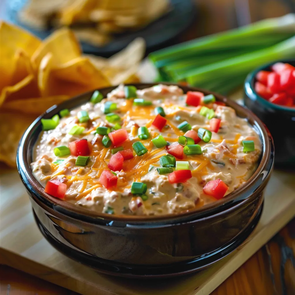 A bowl of food with tomatoes and cheese.