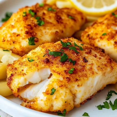 Crispy, golden cod cooked perfectly in an air fryer, healthy and great for meals anytime.