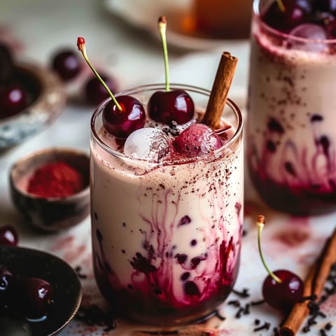 Earl Grey Cherry Drink